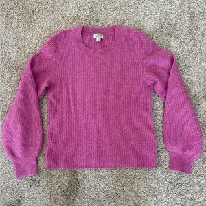 J. Crew Soft Ribbed Crewneck Sweater